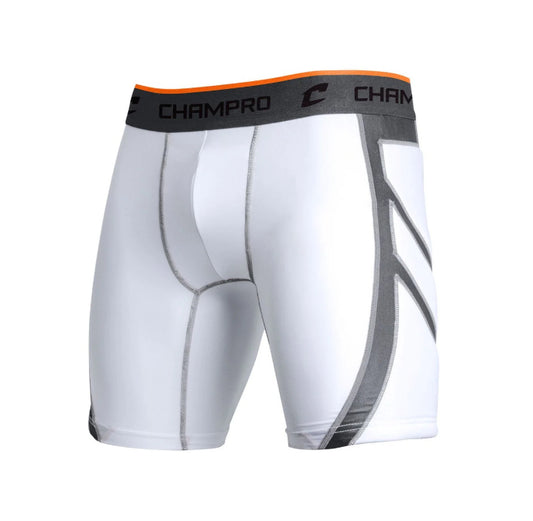 CHAMPRO -  Wind Up Compression Sliding Shorts - Adult