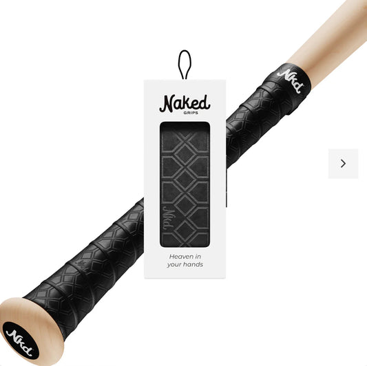 Naked Grips JET BLACK BAT GRIP