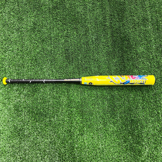 Monsta 2021 Yellow Clack Addict TORCH M2 Stiff Handle 25oz. ASA Softball Bat