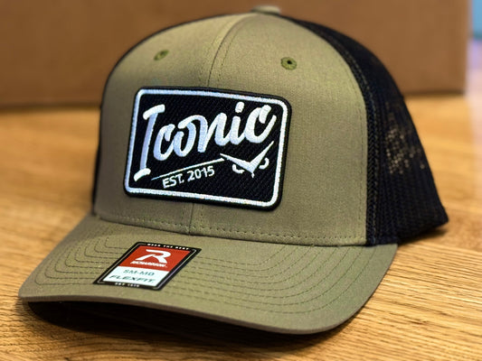 Iconic est Patch Hat - Loden/Black