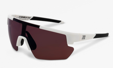 MARUCCI - SHIELD 2.0 PERFORMANCE SUNGLASSES - MATTE WHITE (YOUTH)