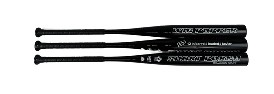 SHORT PORCH Wig Popper Blackout 1PC Senior Slowpitch Softball Bat